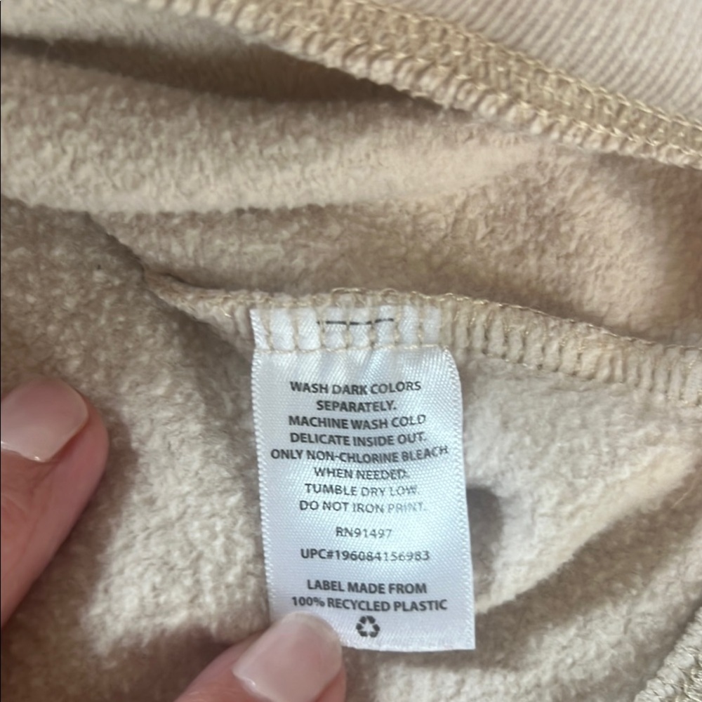 Whitney Graphic Beige Sweatshirt - Picture 4 of 6